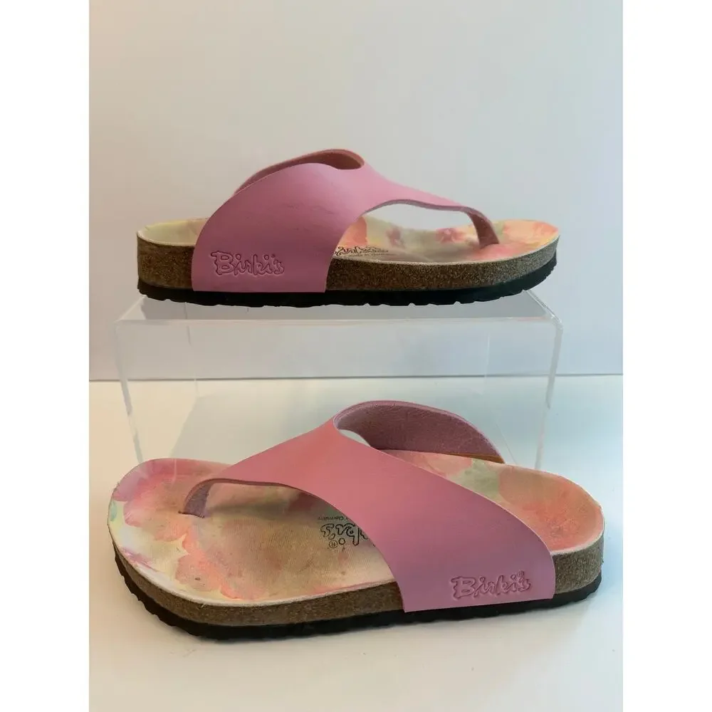 Birki’s by Birkenstock Maui Thong Sandals Women’s Size 9 EU 40 Pink Birko-Flor